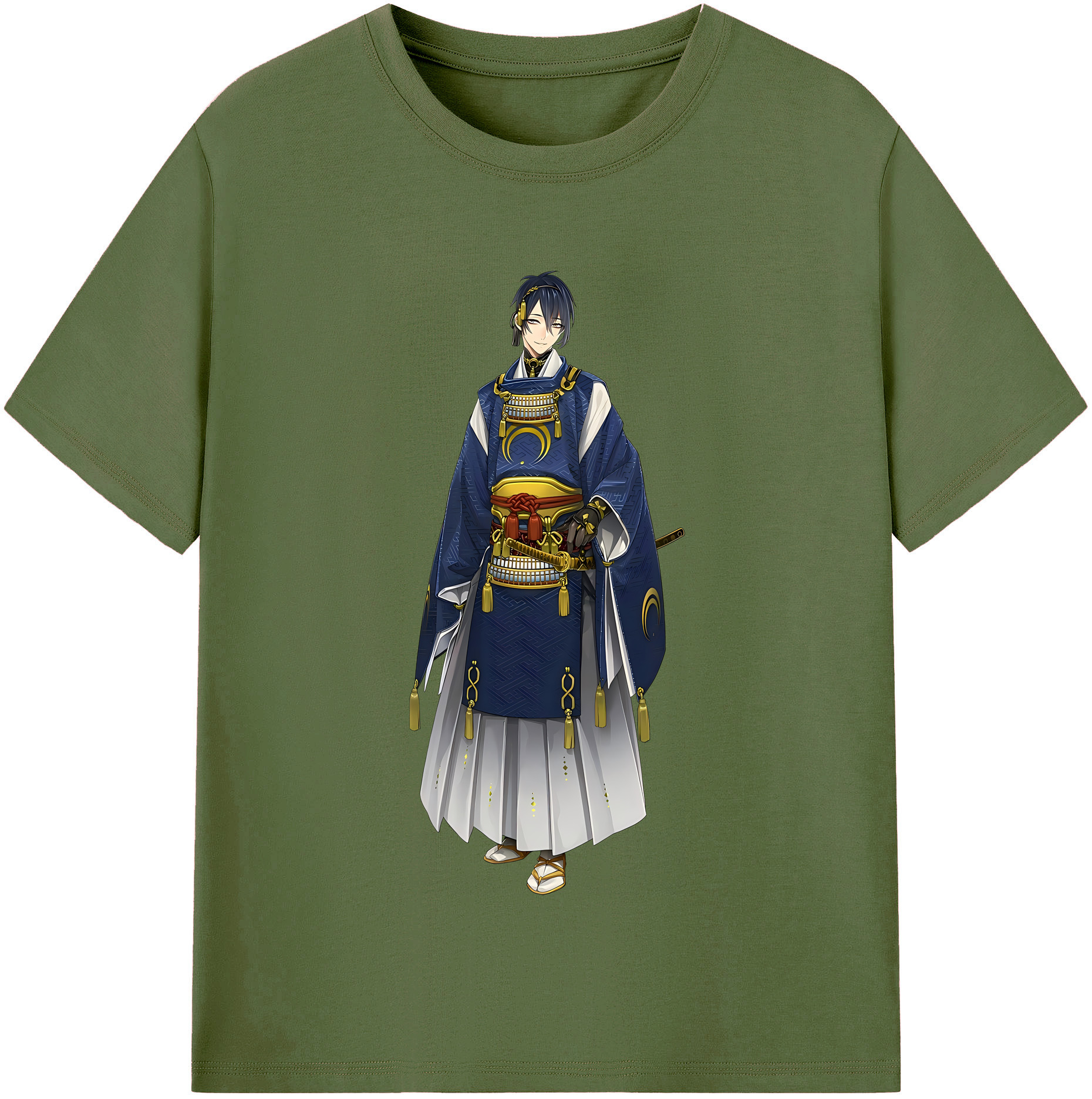 （画像用） 刀剣乱舞 Touken Ranbu 綿100％半袖Tシャツ（フロントプリント）